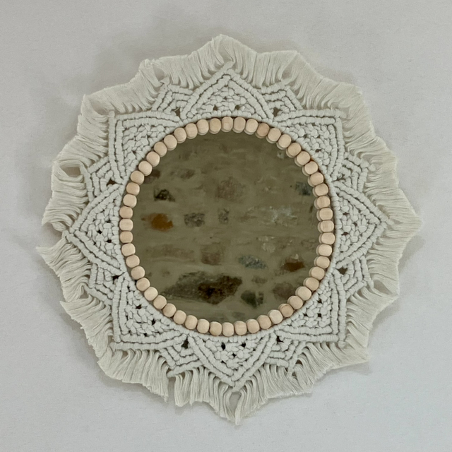 Mandala écru 