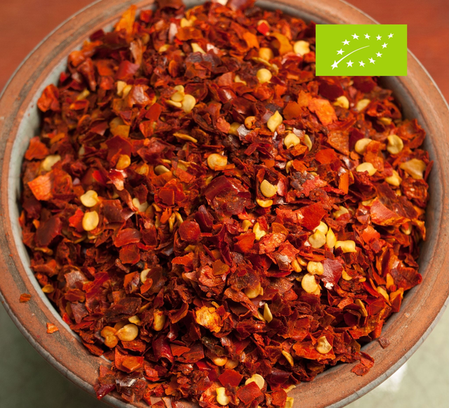 Chili Flocken Bio