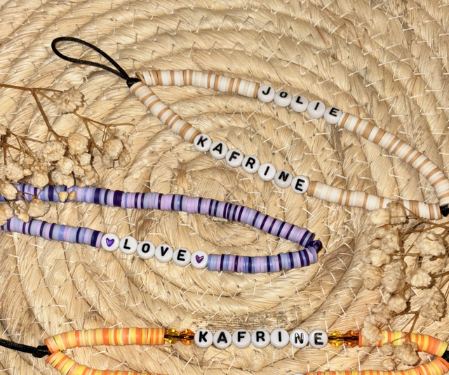 Bijou de téléphone personnalisable