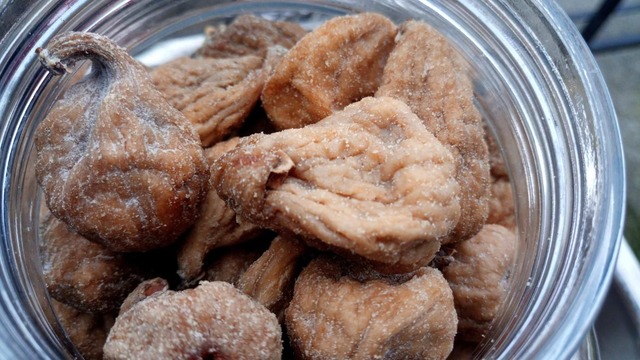 Higo seco en harina de arroz