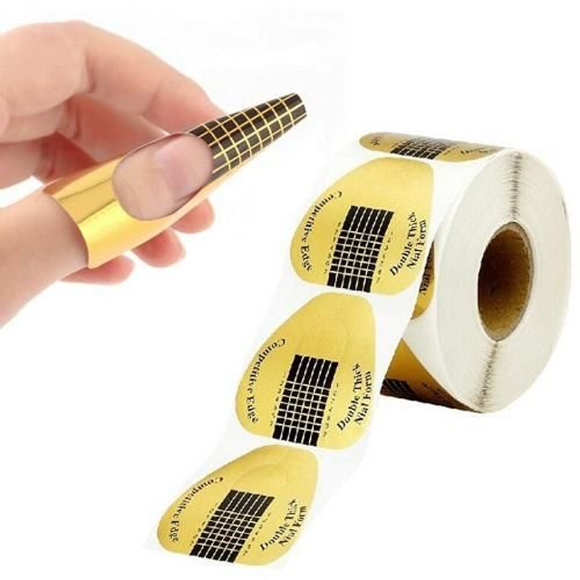 500τμχ φόρμες επιμήκυνσης νυχιών 