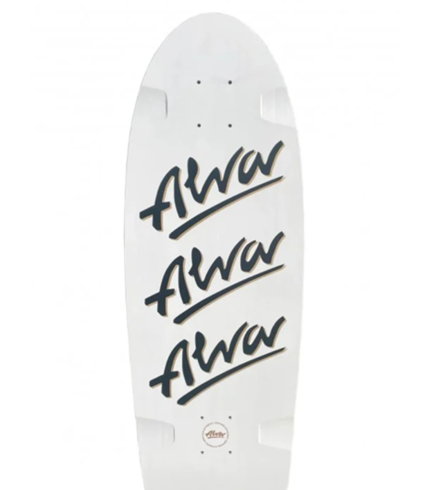 Alva Skates 1979 Tri-Logo Pig Reissue White Deck