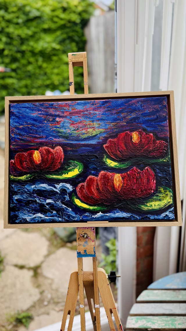 13. Lilies and Sky - new!