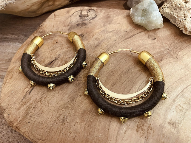 Boucles d'oreilles KHALYA 