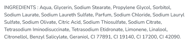 Savon glycérine " Mangue "