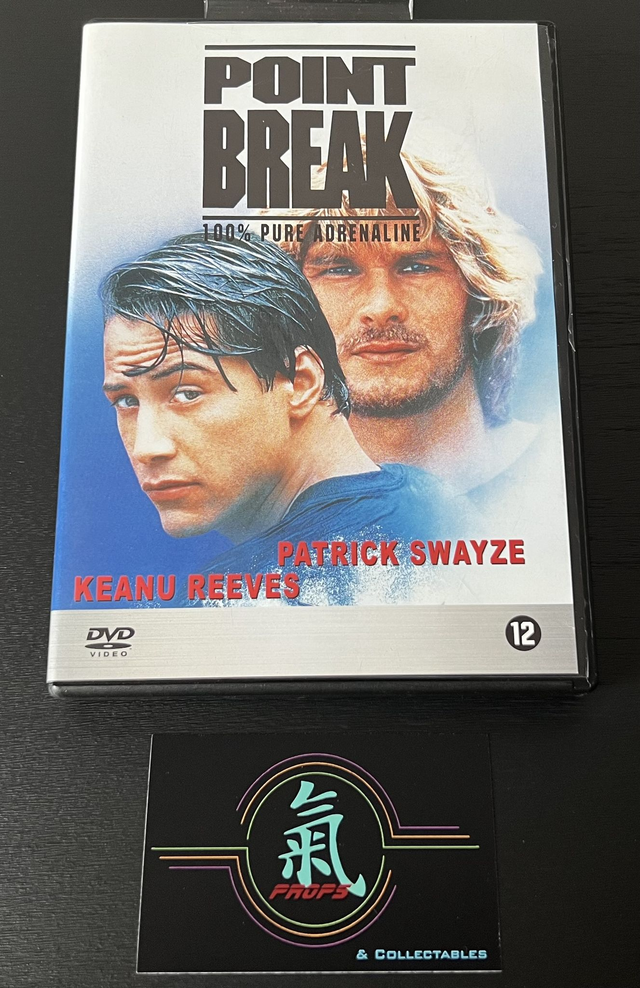 DVD : Point Break * PAL 2 Region * Keanu Reeves * Patrick Swayze *