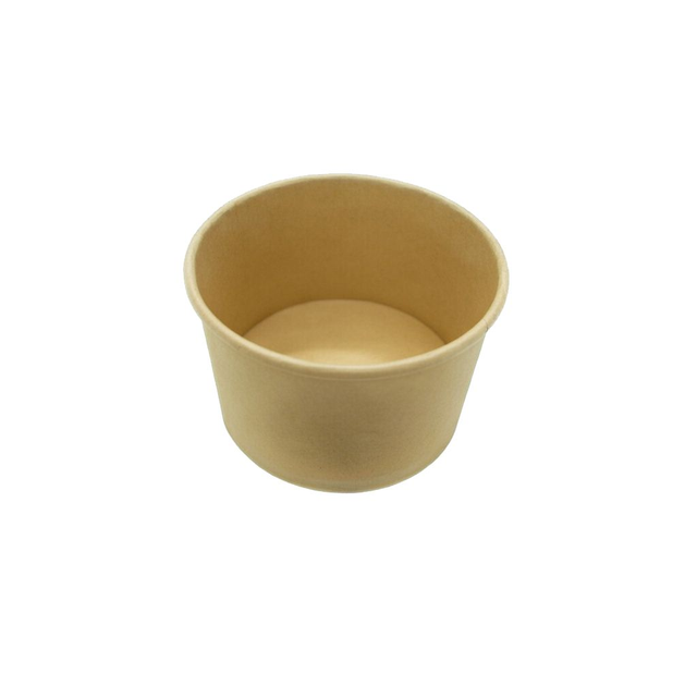 450ml Premium Kraft Paper Bowls – Compact &amp; Sustainable (BTC087)