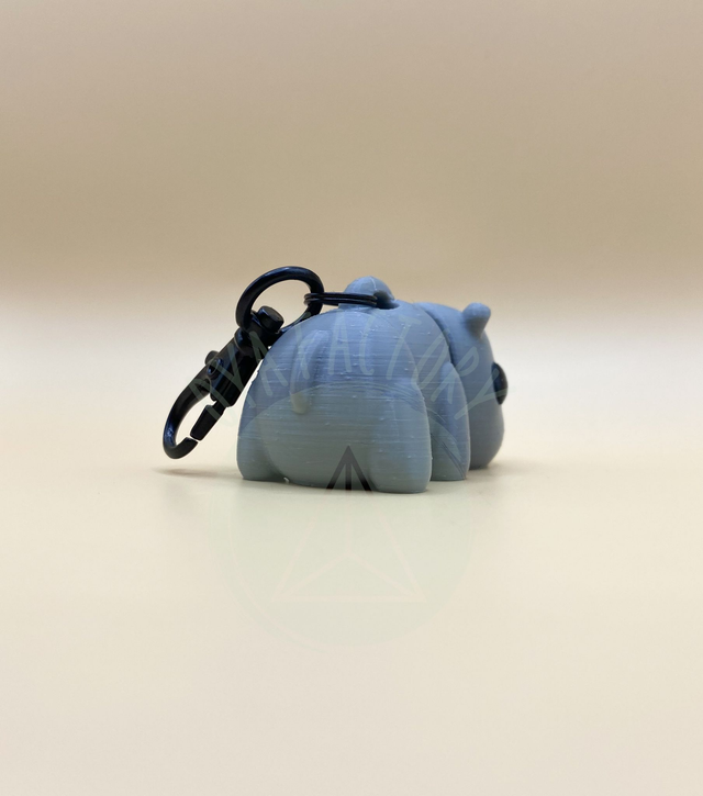 Porte-clés mini Rhinocéros articulé