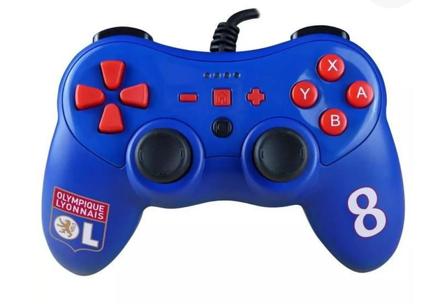 Olympique Lyonnais Manette Nintendo Switch  filaire