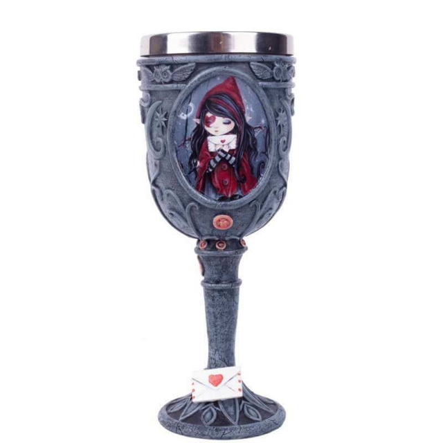 Fée moyenne - Magique rouge boite aux lettres et hibou coupe