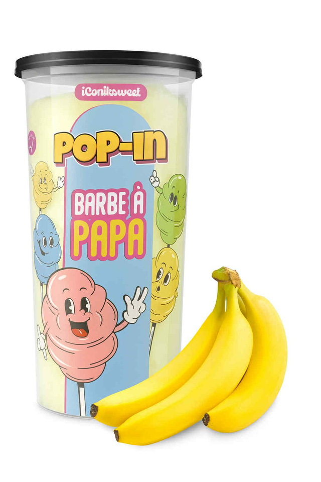 Barbe à Papa Banane 60g