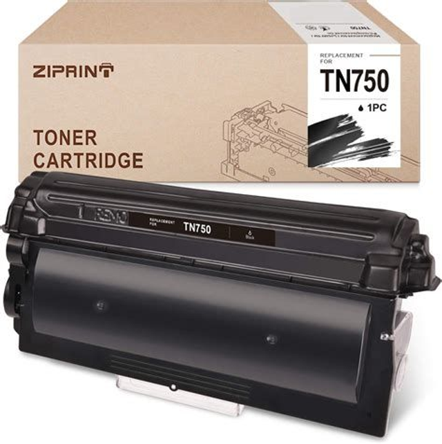 Toner TN-720 / TN-750 Preto Compatível - Brother HL/DCP/MFC (Alto Rendimento)