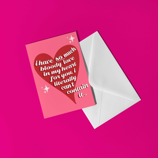So Much Love Greeting Card