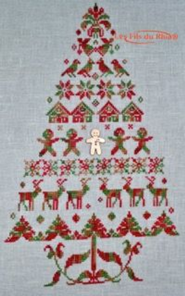 Grille Sapin aux rennes