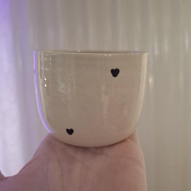 Tasse expresso coeur