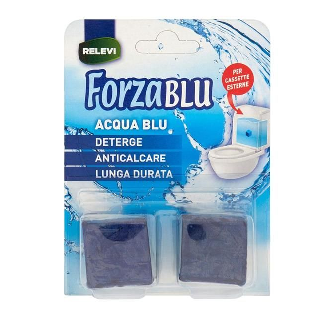 Relevi Forzablu Acqua Blu WC Tablety Do Nádržky 2 X 50 G
