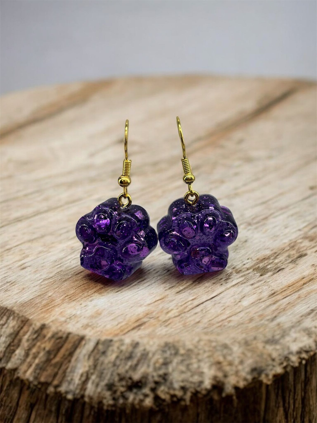 Boucles d'oreilles pattes de chiens