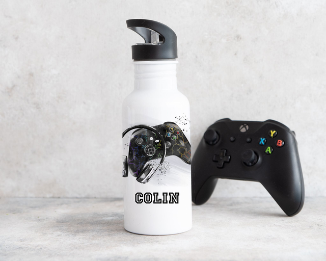 Persoanlised X-Box Controller Water Bottle