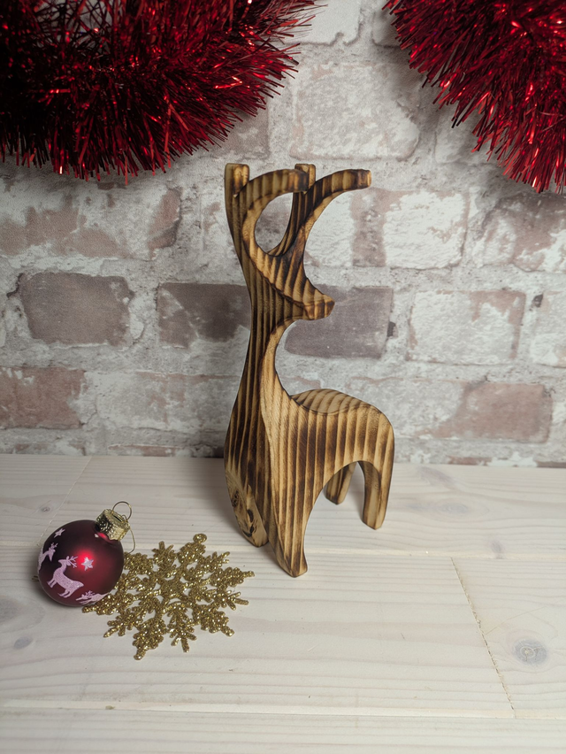 Wooden Reindeer