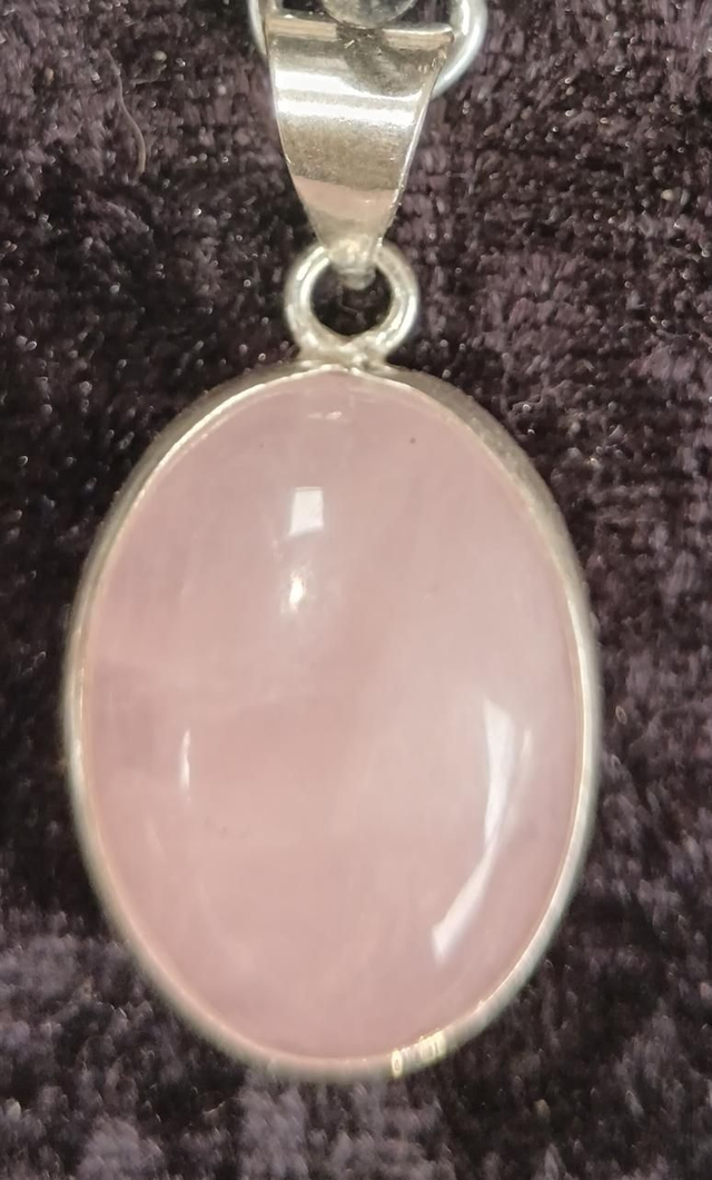 quartz rose (pendentif) 