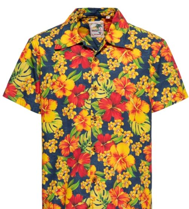 Chemisette hawaiienne "Hibiscus dream"
