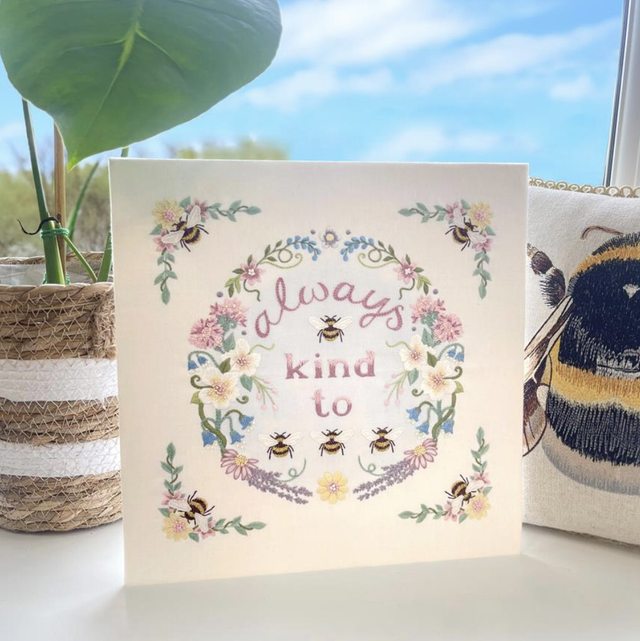 Bee Kind to Bees by Bothy Threads