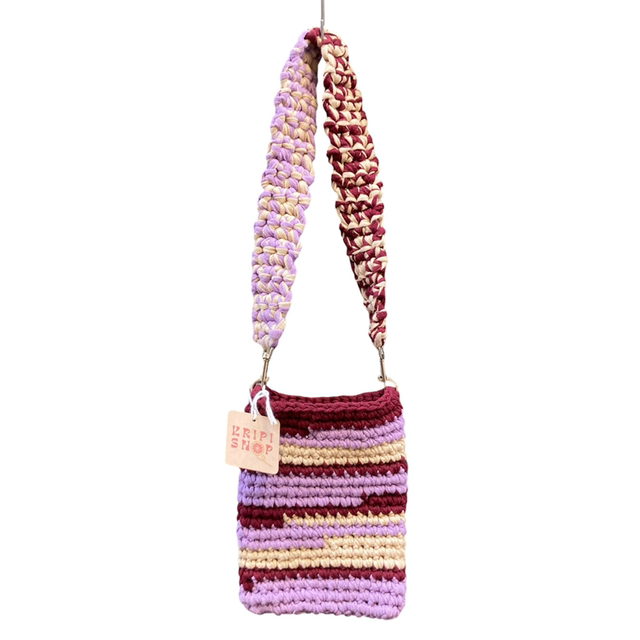 Sac rectangle violet