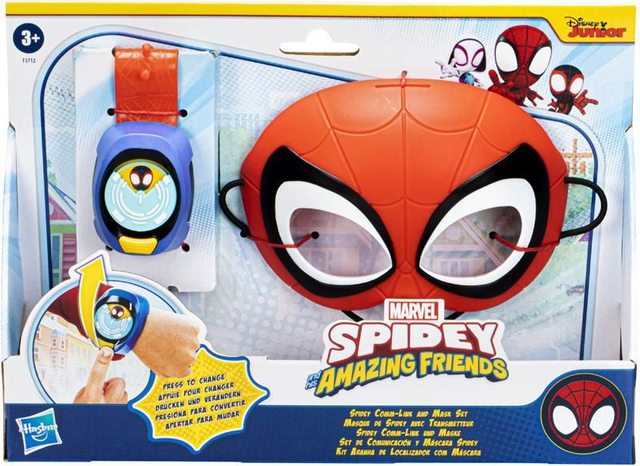 SPIDEY AND HIS AMAZING FRIENDS SPIDEY COMM-LINK AND MASK SET
