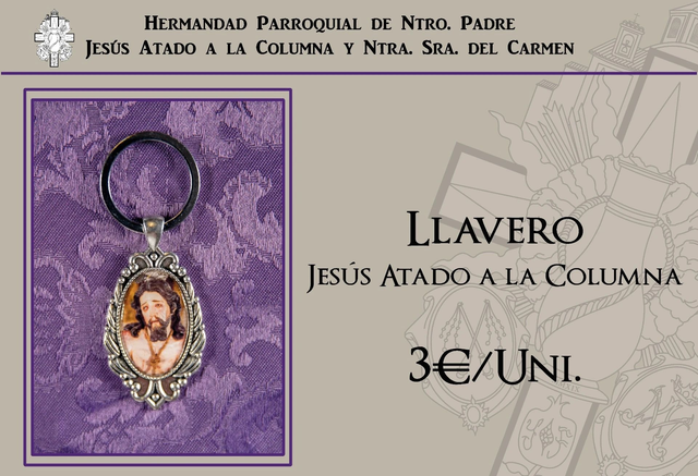 Llavero Ntro. Padre Jesús Atado a la Columna