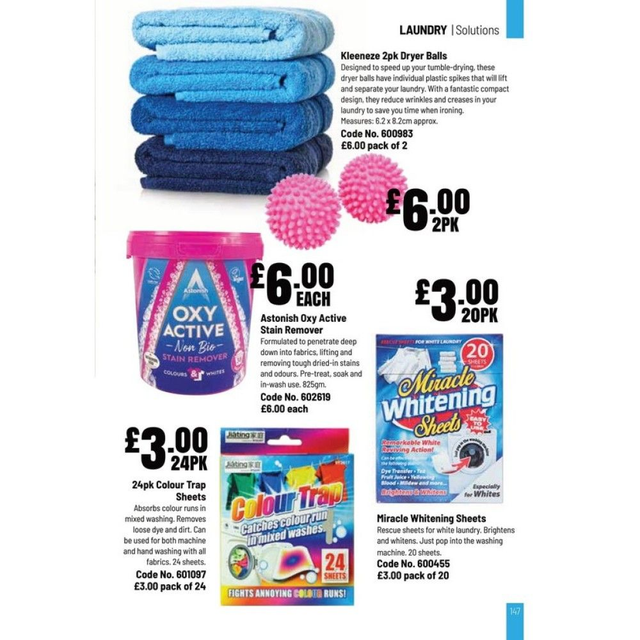 Kleeneze 2pk Dryer Balls