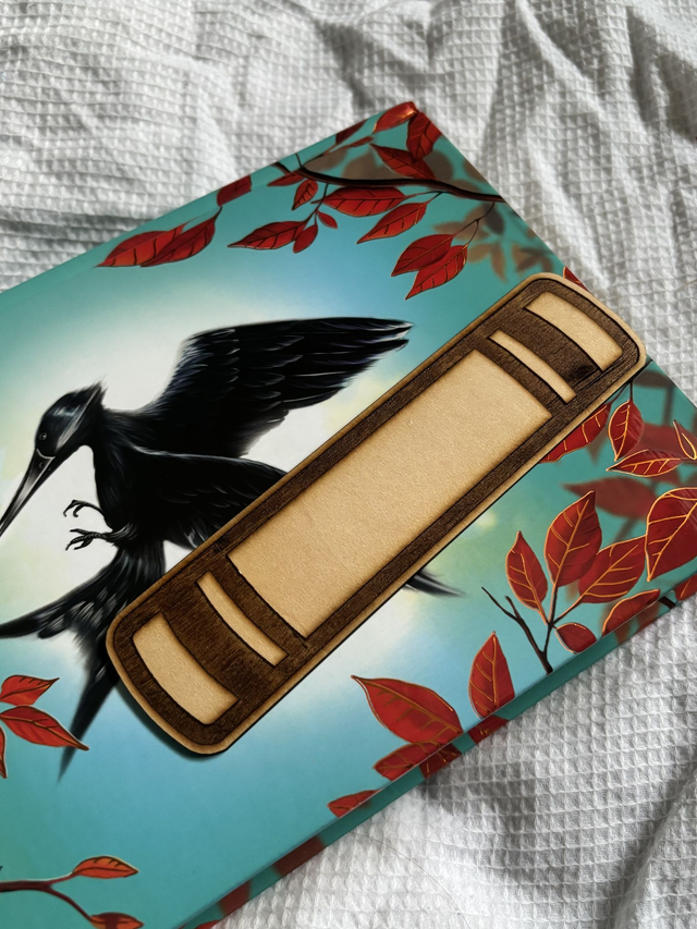 Book Spine Wooden Bookmark | Perfect for a Personalised Gift