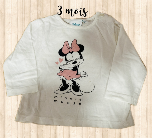 Teeshirt ML, Minnie, Disney 