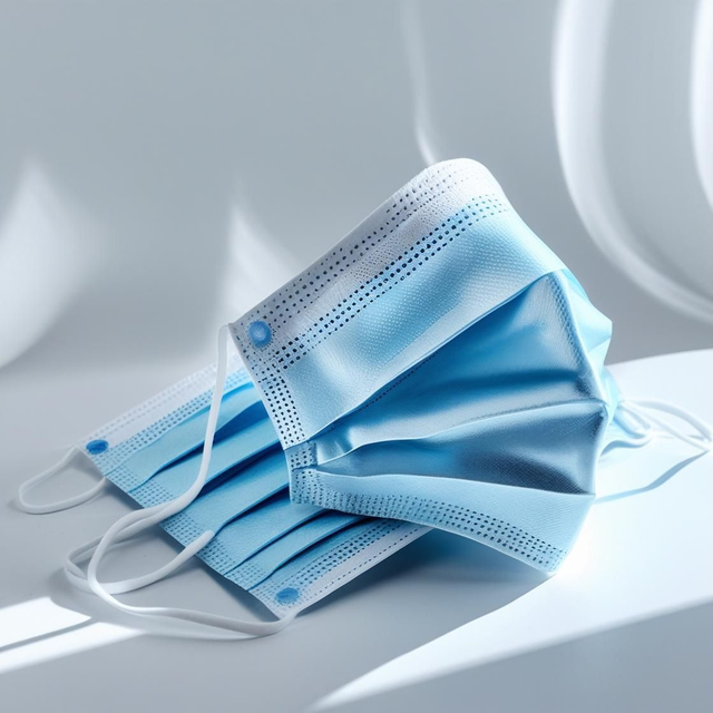 Blue Type IIR Facemasks