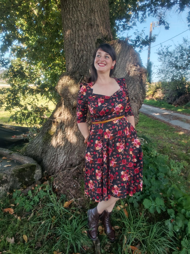 Robe imprimé Fleurie Margot