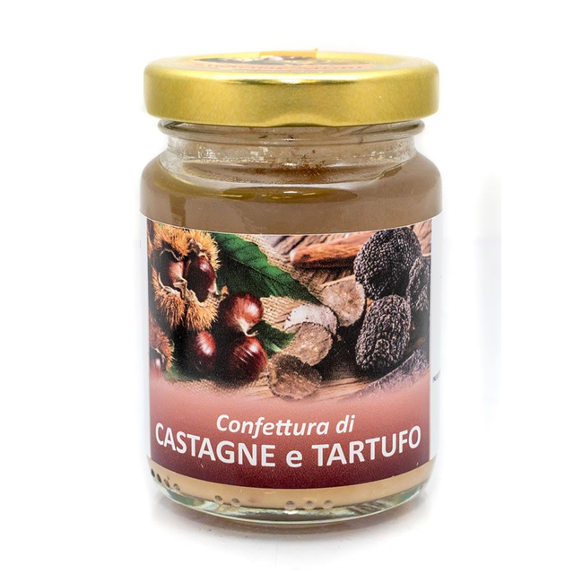 Marmelade mit Kastanien und Trüffeln