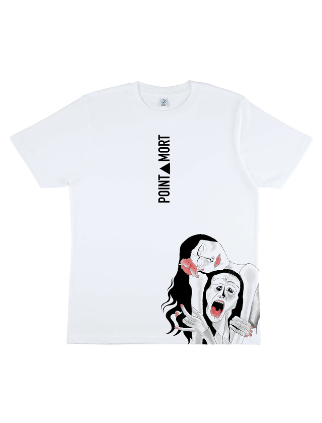 POINT MORT / T-SHIRT LPDNR WHITE (unisex)