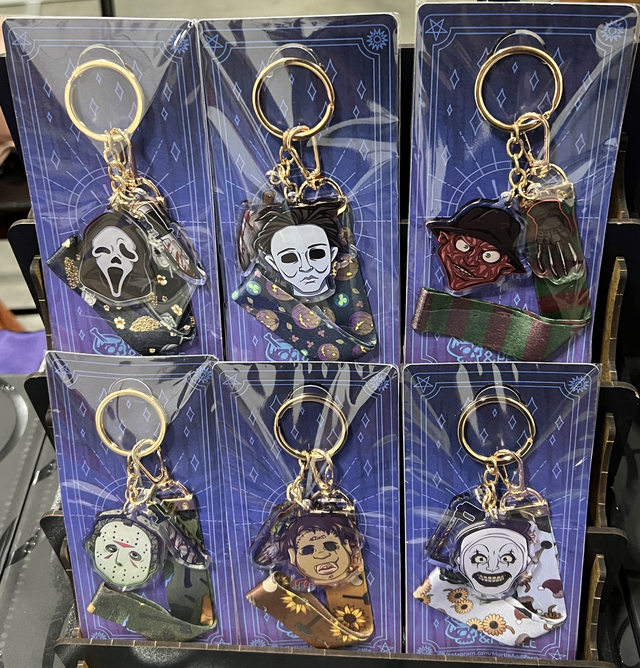 Slasher Lanyard Keychains
