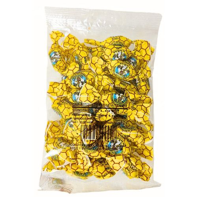 caramelo macizo de miel