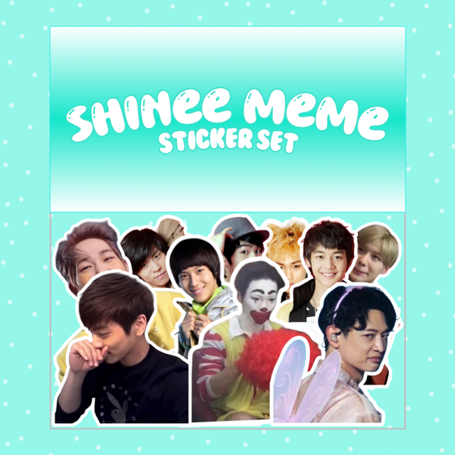 SHINee Meme Sticker Set