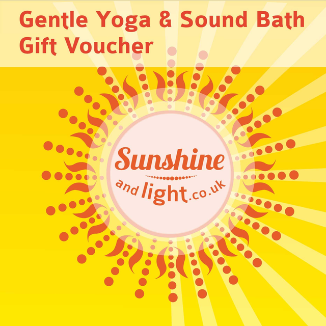 8) Yoga and Sound Gift Voucher