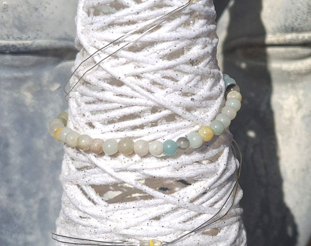 Bracelet Amazonite 4mm