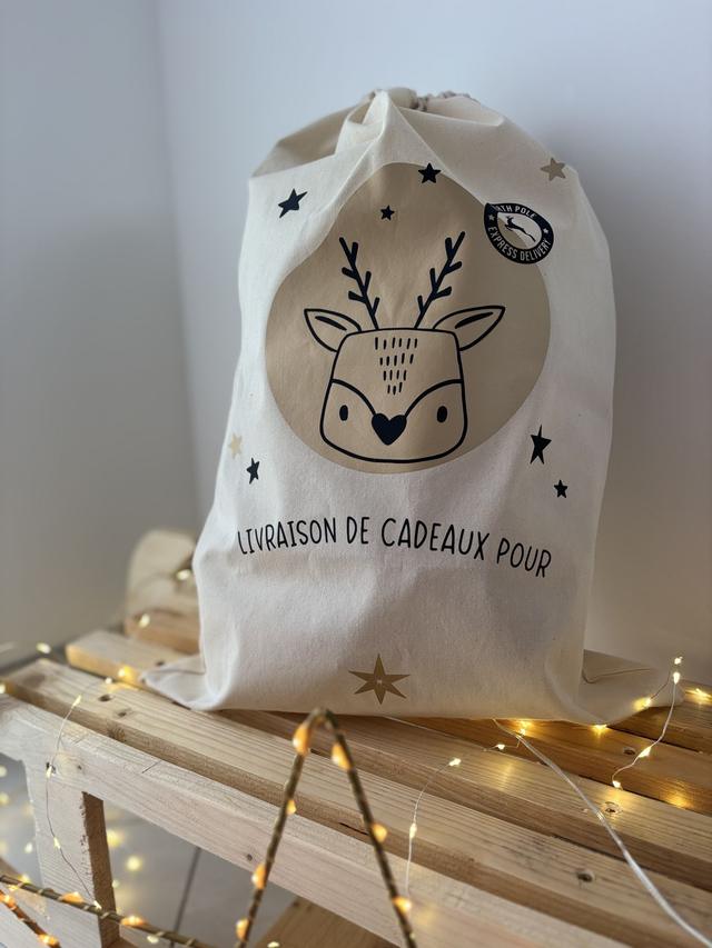 Hotte de Noël - "Livraison de cadeaux"