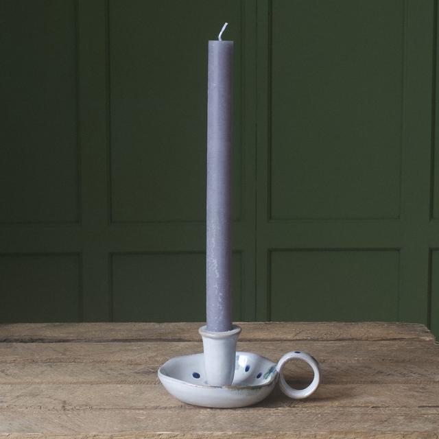 Candle Holder - Speckled Ceramic