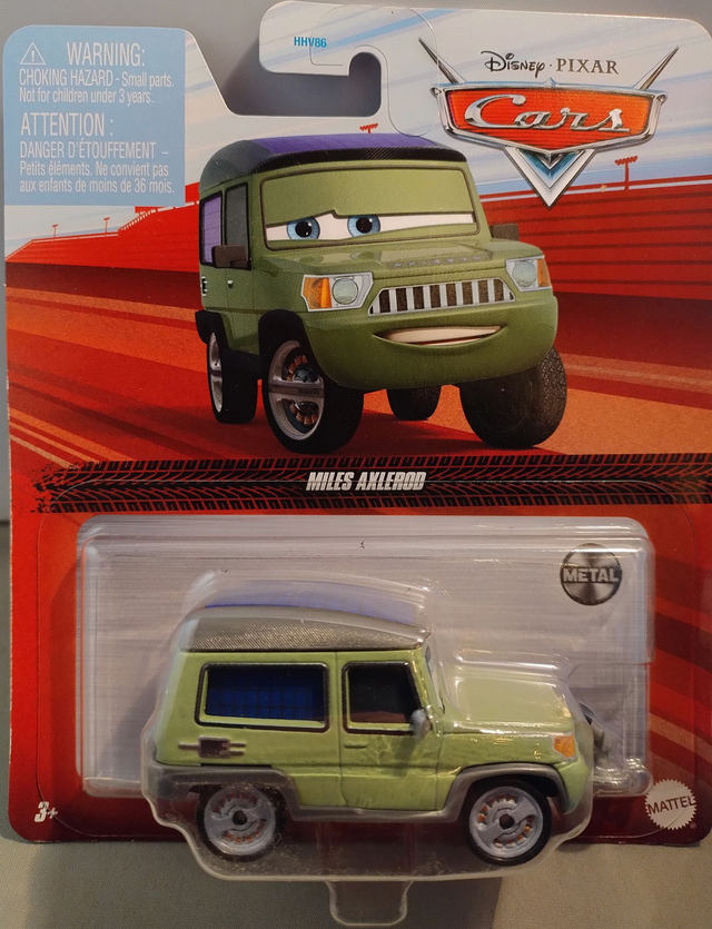 Disney Pixar Cars 2 - Miles Axlerod w/ microphone