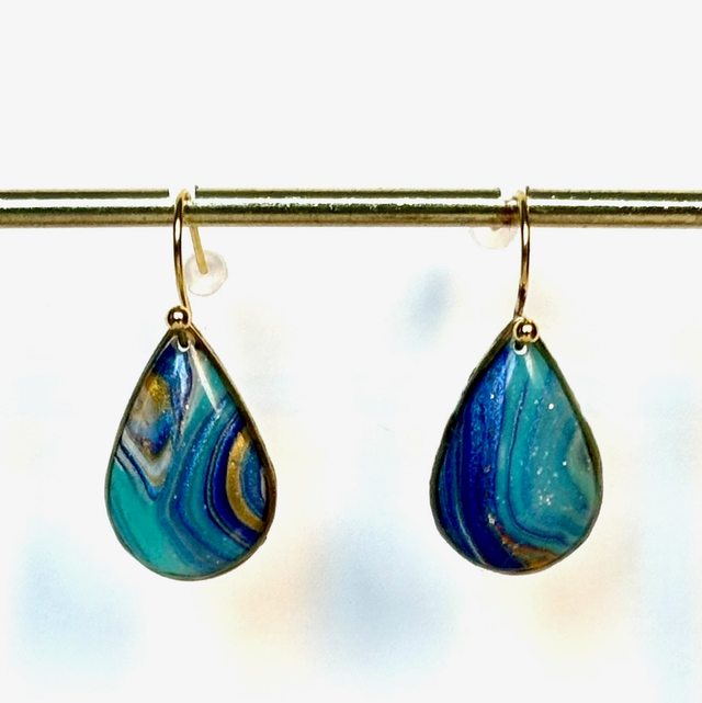 Boucles « Gouttes Pacific » 