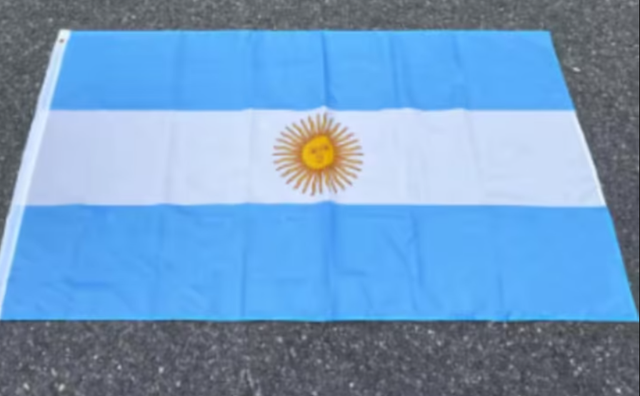 Grote vlag Argentinie (150x90cm)