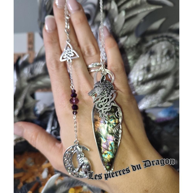 Talisman esprit du loup