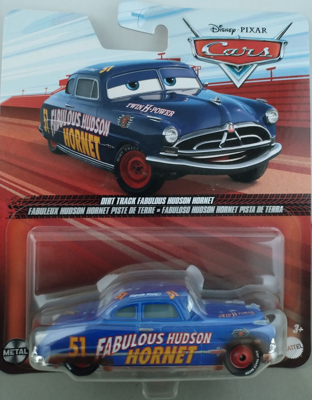 Disney Pixar Cars 3 - Dirt Track Fabulous Hudson Hornet