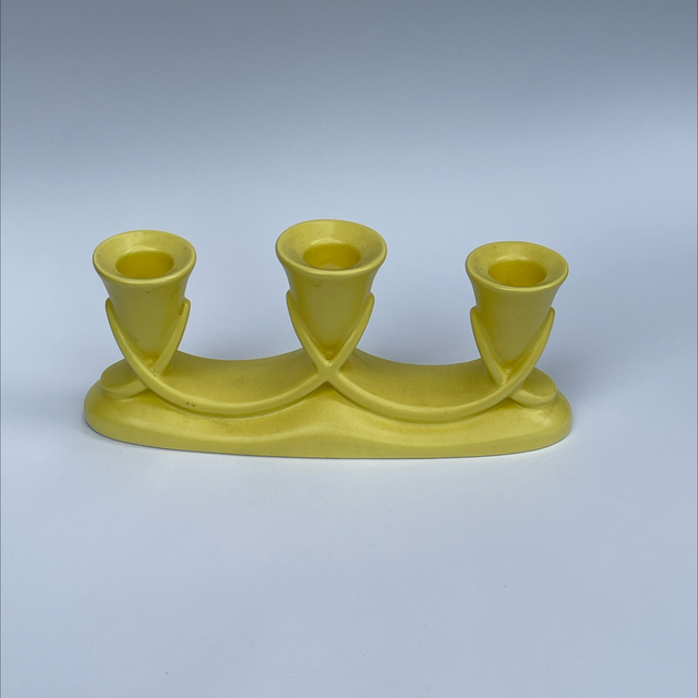 Kerzenhalter Art Déco  Keramik Wächtersbach