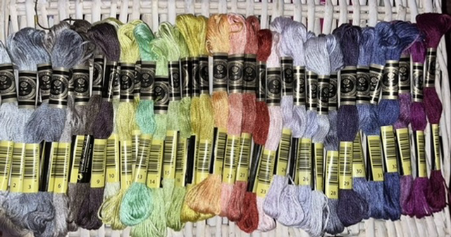 CXC New colours alternative 1-35 (similar to DMC)